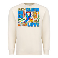 Sandshell autism  words Premium Sweatshirt - AdoDesignShop