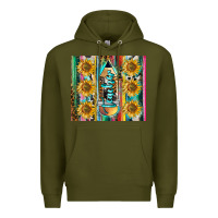 Army Green western teacher Premium Hoodie - LillyAllenDesigns