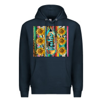 Navy western teacher Premium Hoodie - LillyAllenDesigns