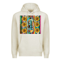 Oatmeal Heather western teacher Premium Hoodie - LillyAllenDesigns