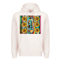 Pale Pink western teacher Premium Hoodie - LillyAllenDesigns