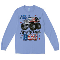 Colony Blue all american boy Long Sleeve Tee - MaliasSmallBusiness