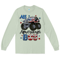 Matcha all american boy Long Sleeve Tee - MaliasSmallBusiness