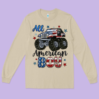 Long Sleeve Tee all american boy