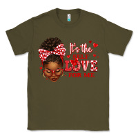 Army Green sorority colors red and white it's the self love f Classic Tee - texasbilliewilder