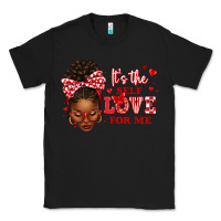 Black sorority colors red and white it's the self love f Classic Tee - texasbilliewilder
