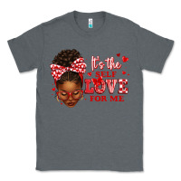 Charcoal Heather sorority colors red and white it's the self love f Classic Tee - texasbilliewilder
