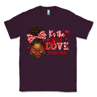 Plum sorority colors red and white it's the self love f Classic Tee - texasbilliewilder