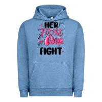Pigment Pebble Blue her fight is our fight Urban Hoodie - MaliasSmallBusiness
