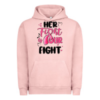 Pigment Salmon her fight is our fight Urban Hoodie - MaliasSmallBusiness