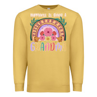 Antique Gold happiness is being a grandma Premium Sweatshirt - JahusDesignShop