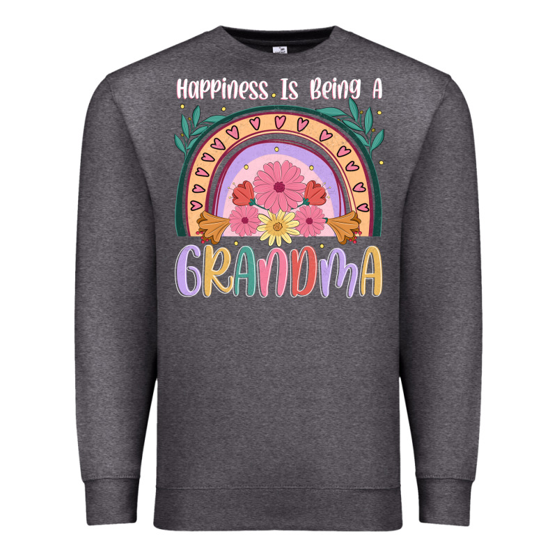 Happiness Is Being A Grandma Premium Sweatshirt by JahusDesignShop | Teevron