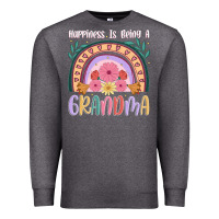 Charcoal Heather happiness is being a grandma Premium Sweatshirt - JahusDesignShop