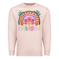 Pale Pink happiness is being a grandma Premium Sweatshirt - JahusDesignShop