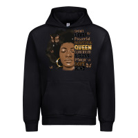 Black afro woman smart loved powerful Urban Hoodie - MaliasSmallBusiness