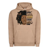 Pigment Burro afro woman smart loved powerful Urban Hoodie - MaliasSmallBusiness