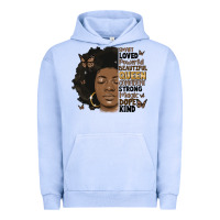Pigment Grape Ice afro woman smart loved powerful Urban Hoodie - MaliasSmallBusiness