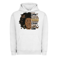 Pigment Lunar Rock afro woman smart loved powerful Urban Hoodie - MaliasSmallBusiness