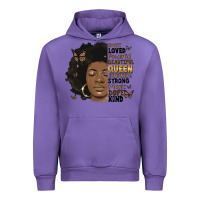 Tulip afro woman smart loved powerful Urban Hoodie - MaliasSmallBusiness