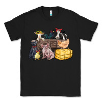 Black farm animals wagon Classic Tee - Zillion Design Studio