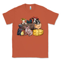 Copper farm animals wagon Classic Tee - Zillion Design Studio