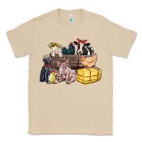 Mushroom farm animals wagon Classic Tee - Zillion Design Studio