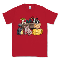 Red farm animals wagon Classic Tee - Zillion Design Studio