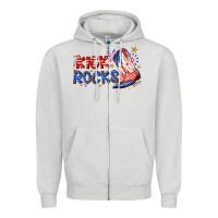 Kick Rocks Cowboy Boots Fourth Of July Zipper Hoodie | Teevron