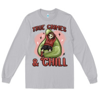 Moon Dust true crimes & chill Long Sleeve Tee - MaliasSmallBusiness