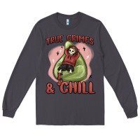 Smoke true crimes & chill Long Sleeve Tee - MaliasSmallBusiness
