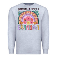 Heather Grey happiness is being a grandma Premium Sweatshirt - JahusDesignShop
