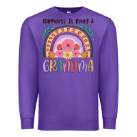 Happiness Is Being A Grandma Premium Sweatshirt | Teevron