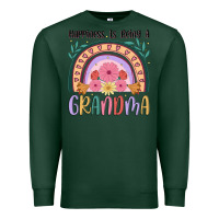 Sports Green happiness is being a grandma Premium Sweatshirt - JahusDesignShop