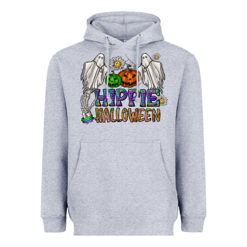 Hippie Halloween Heavyweight Hoodie by CowhideDigitalArt | Teevron