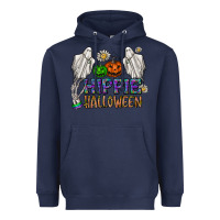 Navy hippie halloween Heavyweight Hoodie - CowhideDigitalArt