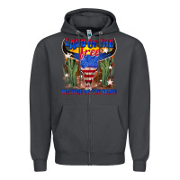 Smoke land of the free because of the brave Zipper Hoodie - texasbilliewilder