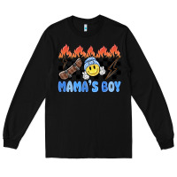 Black mama's boy Long Sleeve Tee - MaliasSmallBusiness