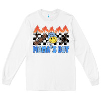 White mama's boy Long Sleeve Tee - MaliasSmallBusiness