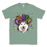 Sage Mardi gras hat husky Classic Tee - RanaPortraitStore