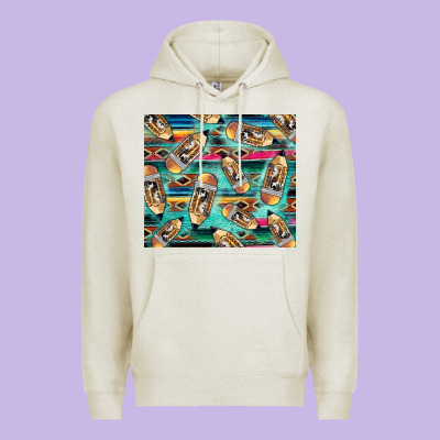 Western Teacher Pencil Premium Hoodie Designed By Lillyallendesigns