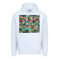 White Western Teacher Pencil Premium Hoodie - LillyAllenDesigns