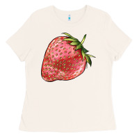 Bone strawberry Ladies Tee - BarkalooDesign