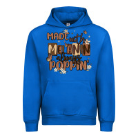 Cobalt made with melanin always poppin Urban Hoodie - MaliasSmallBusiness