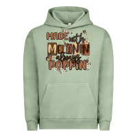 Pigment Oil Green made with melanin always poppin Urban Hoodie - MaliasSmallBusiness