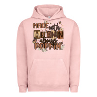 Pigment Salmon made with melanin always poppin Urban Hoodie - MaliasSmallBusiness