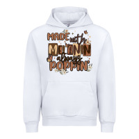 White made with melanin always poppin Urban Hoodie - MaliasSmallBusiness