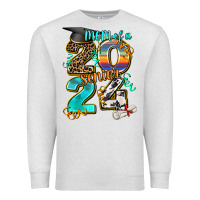 Oatmeal Heather 2024 graduate leopard Premium Sweatshirt - AdoDesignShop
