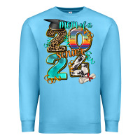Ocean Blue 2024 graduate leopard Premium Sweatshirt - AdoDesignShop