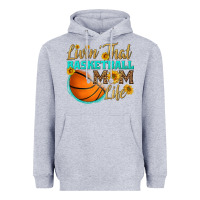 Heather Grey livin' that basketball mom life Heavyweight Hoodie - HRA Design Shop