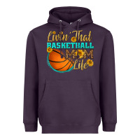 Plum livin' that basketball mom life Heavyweight Hoodie - HRA Design Shop